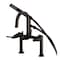 Aqua Vintage AE8405DL Deck Mount Clawfoot Tub Faucet, Oil Rubbed Bronze AE8405DL - alternate 1